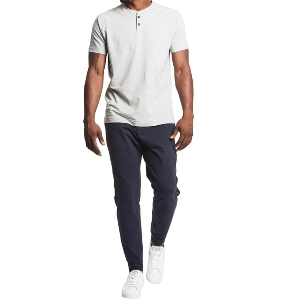 Public Rec Men's Gameday Gamechanger All Day Stretch Joggers in Navy Blue 38X36